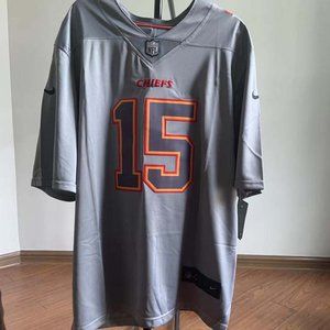 Kansas City Chiefs Jersey - Patrick Mahomes No. 15 Gray Jersey
